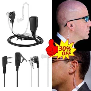 Słuchawki douszne Mikrofon Akcesoria radiowe do Kenwood Baofeng Bf-888s J7T8 - Zdjęcie 1 z 12