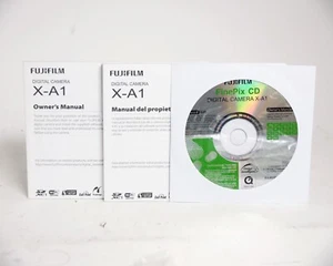 Fujifilm X-A1 Digital Camera Owners Instruction Manual French English and DVD - Picture 1 of 1