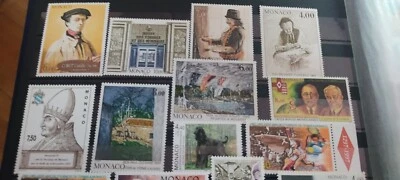 timbres Monaco neuf sans traces de charnières année 1989, 1996, 2002 - - Photo 1/3