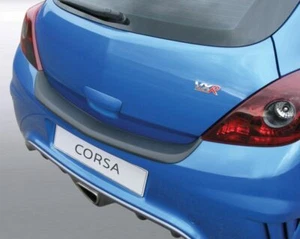 REAR BUMPER PROTECTOR BLACK for VAUXHALL CORSA D VXR OPC 3DR 3.07>12.14 RBP316 - Picture 1 of 3