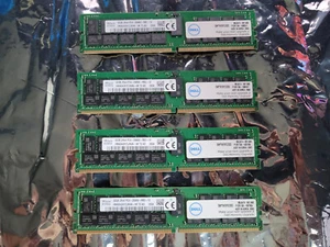 Lot 128GB (4X 32 GB) Dell Certified Hynix 32GB PC4-2666V ECC RAM Server Memory - Picture 1 of 4