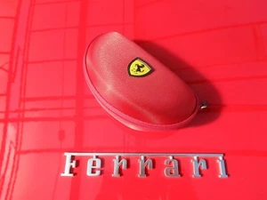 Estuche de gafas original FERRARI gafas de sol bolsa de gafas bolsa estable NUEVO - Imagen 1 de 3