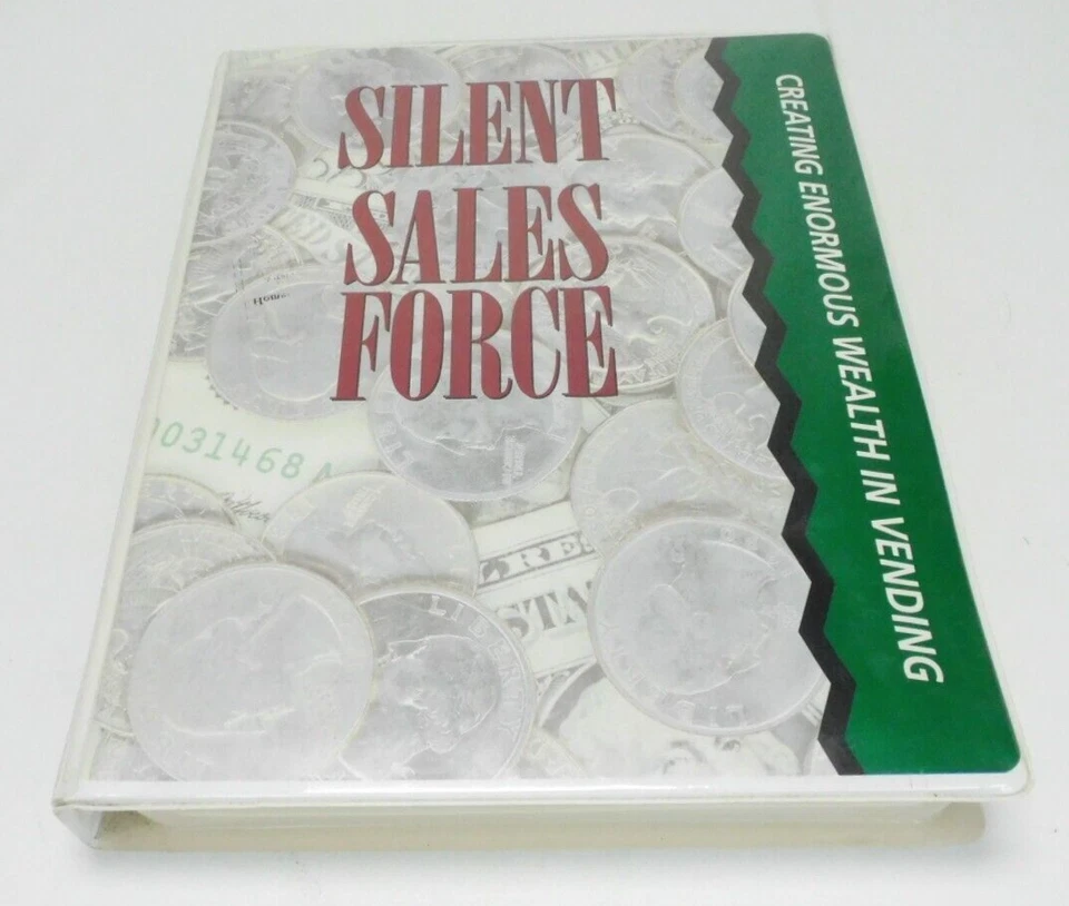 1995 Silent Salesforce Vending Machine Training & Placement Program. VHS & Books - Image 1 of 4