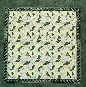 Tapestry Tablecloth Calla Lilies Sterling International 51x51 Decor De France - Picture 1 of 6