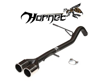 Ford Fiesta MK7 1.6i Zetec S | Hornet Exhaust Rear Silencer Delete - Twin Tip