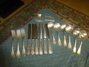 Vintage REED & BARTON SILVERPLATE Misc Extra Tableware Set Of 17 Pieces VG - Picture 1 of 9
