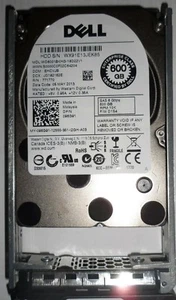 Dell // WD 96G91 // WD6001BKHG 600GB 6G 10K 2.5" SAS Hard Drive with Tray - Picture 1 of 2
