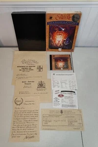 COMPLETE Call Cthulhu Shadow of the Comet Lovecraft PC Game 1994 Interplay Box - Picture 1 of 24