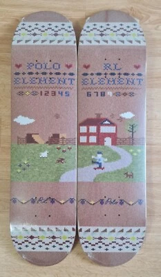 Ralph Lauren x Element Skateboards Set Deck Board Limited Edition Palace - Bild 1 von 4