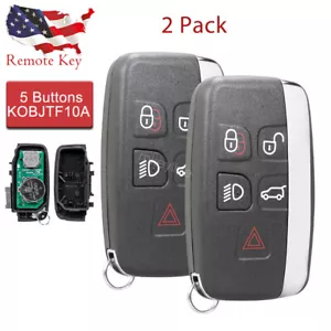 2 Keyless Entry Remote Smart Key Fob For Jaguar F Type XE XF XJ XK KOBJTF10A - Bild 1 von 6