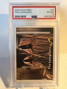 1976 Topps Star Trek # 41 The Lawgivers PSA 6 EX-MT - Picture 1 of 2