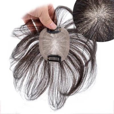 Pérdida/fina de pelo frontal con base de seda de 7x10 cm Foto 1 de 4