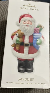 2010 HALLMARK KEEPSAKE ORNAMENT ~JOLLY OLD ELF~ QXG7333 - Bild 1 von 5