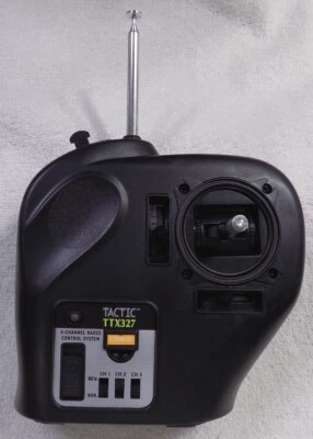 TACTIC TTX327 3-Channel Radio Controller Transmitter Remote * RC 27.095 MHz - Image 1 of 4