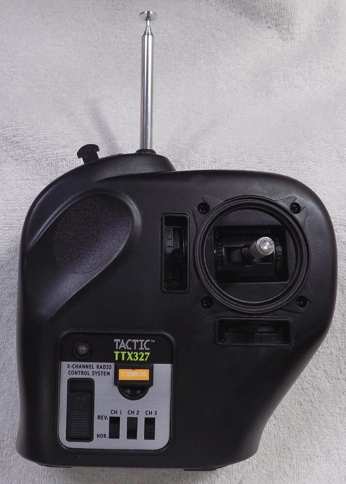 TACTIC TTX327 3-Channel Radio Controller Transmitter Remote * RC 27.095 MHz - Image 1 of 4