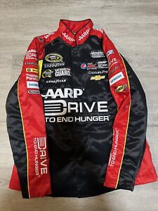 NASCAR Jeff Gordon Canvas Racing Jacket Drive to End Hunger #24 S Small