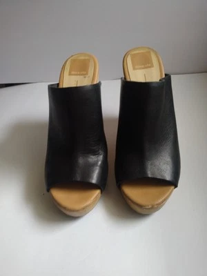 Летние сандалии на танкетке Dolce Vita Black Connee размер 7 - Изображение 1 из 4