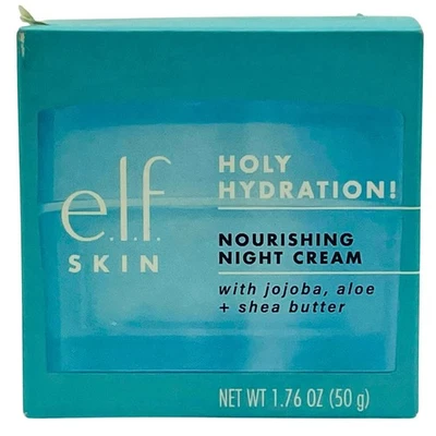 e.l.f. Skin Holy Hydration Nourishing Night Cream 1.76 oz New - Image 1 of 4