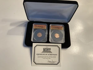 2009 P & D Lincoln Cents, form years reverse, FDOI, ANACS MS 67 RD, #4063/9849 - Picture 1 of 5