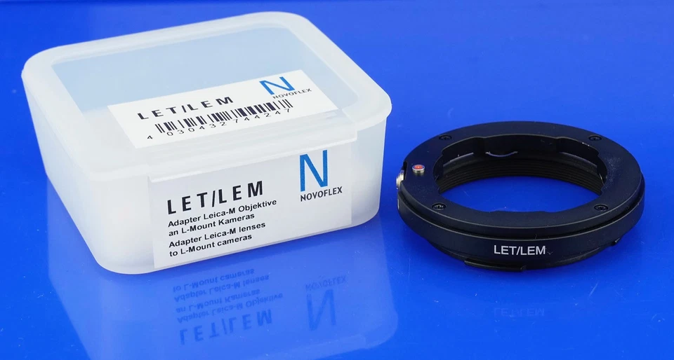 Adaptador Novoflex LET/LEM LEICA M Objetivo a cámara Leica SL / L-Mount - Imagen 1 de 2