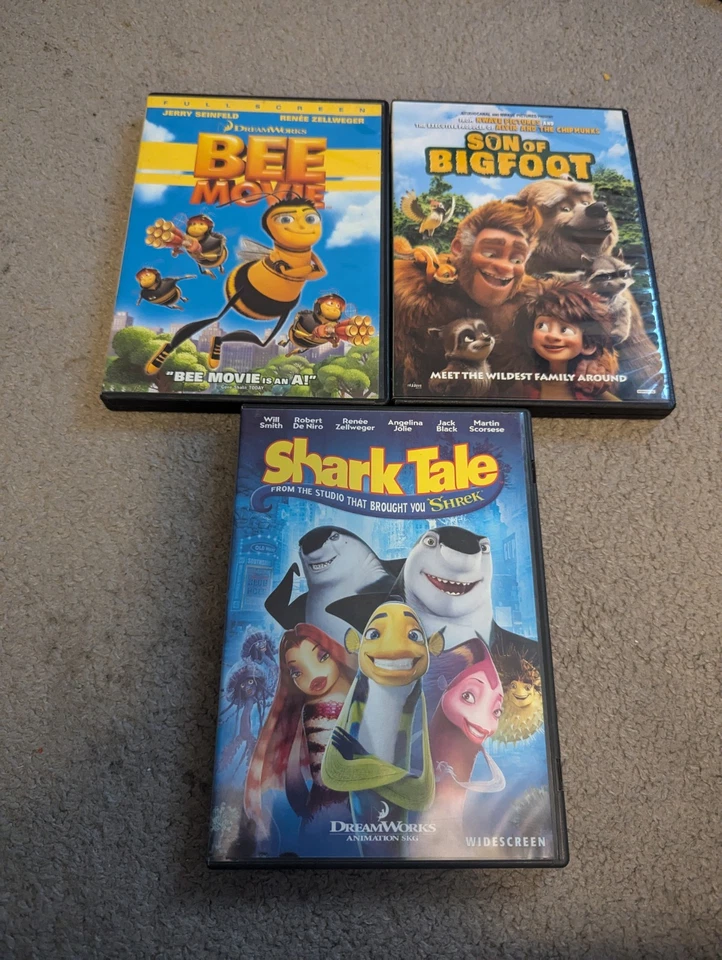 Family Movies - Bee, Son Of Bigfoot, Shark Tale Foto 1 de 1