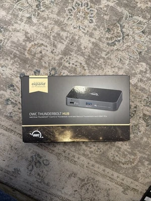 OWC 5 Port Thunderbolt Hub - 60W Charging, (3) Thunderbolt 4 (USB-C) Ports - Image 1 of 3