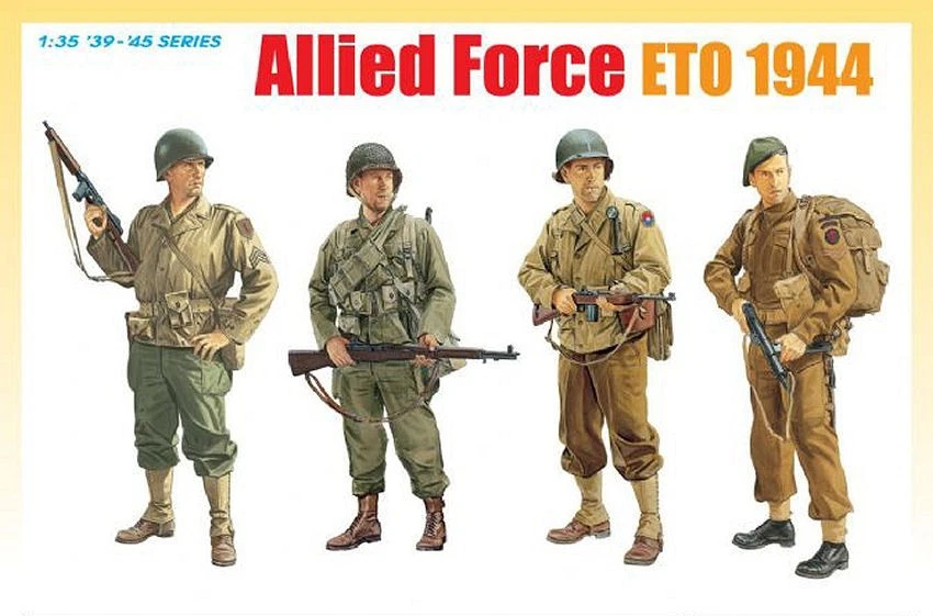 ALLIED FORCE ETO 1944 KIT 1:35 - Immagine 1 di 1