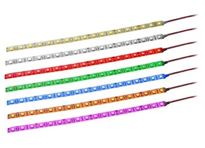LED strip waterproof with cable 12V self-adhesive strip 5050 car lighting - Image 1 of 4