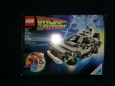 LEGO Back to the Future 21103, Retired, New and Sealed! 401 Pieces - Image 1 of 4