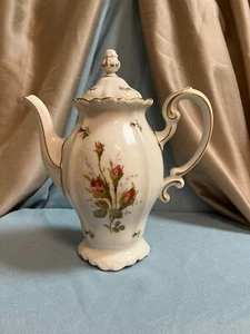 Joann Haviland Bavaria Rose Coffee Pot - Picture 1 of 8