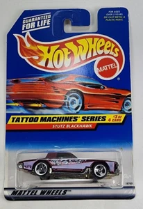 1998 Hot Wheels Tattoo Machines Serie * Stutz Blackhawk * #687 Vintage 30. Jahr - Bild 1 von 4