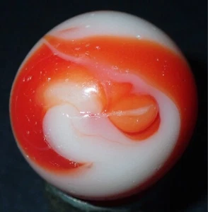 Old Marbles Crease Pontil Transitional 0.670” A - Picture 1 of 12