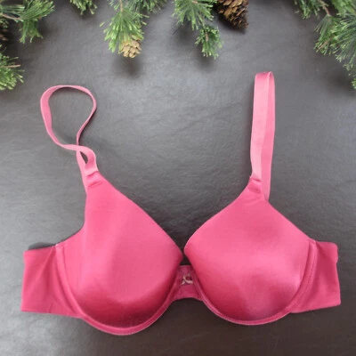 Sujetador Vanity Fair Talla 36C Rosa Acolchado Con Aros Cierre Ajustable Espalda Foto 1 de 4