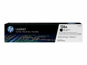 HP 126A (CE310AD) Black Laser Toner Cartridge