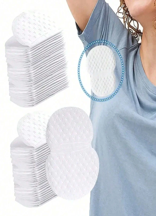 Sweat Cloth Pads Riff Black – 10 Sets (20 Einzelblätter) – Einweg-Schweißpads Für Sport & Fitness
