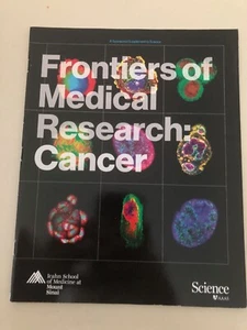 AAAS Science Magazine Supplement Frontiers of Medical Research Cancer Nov 2022 - Picture 1 of 2