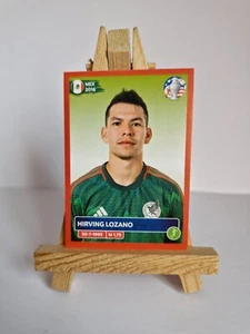PANINI COPA AMERICA USA 2024 STICKER COLLECTION MEX21 HIRVING LOZANO RED BORDER - Picture 1 of 1