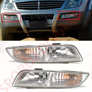 Front Fog Lights Lamp Assy LH RH for Ssangyong 2001-2005 Rexton Oem Parts - Bild 1 von 1