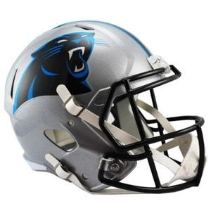 *SALE* CAROLINA PANTHERS FULL SIZE SPEED REPLICA NFL RIDDELL FOOTBALL HELMET! - Picture 1 of 1