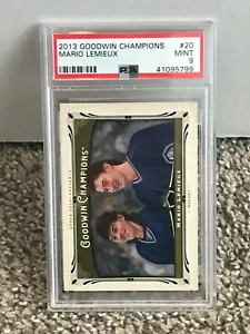 Goodwin Champions #20 2013 - Mario Lemieux - PSA 9 como nuevo - variante horizontal SP - Imagen 1 de 2