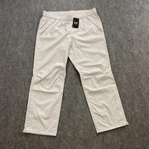 Under Armour Cloudburst Sideline Rain Pants Womens XL Short XLS Gray UA 1355817 - Picture 1 of 17