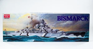 Academy Minicraft 1/350 Scale German Battleship Bismark Model Ship Kit - Picture 1 of 2