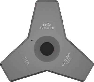 64GB Fingerprint encryption Flash Drive 4 in 1 OTG USB 3.0 + USB-C 3.0 Memory St - Image 1 of 4