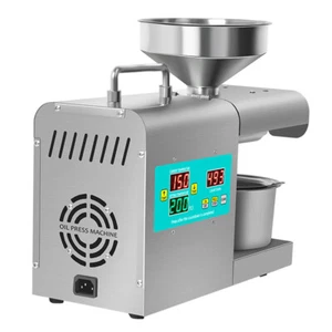 110V Commercial Electric Oil Press Machine sesame Peanut Oil Extractor 600W - Picture 1 of 6