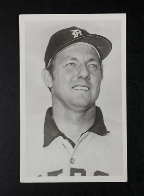 Винтажная бейсбольная фотооткрытка Al Kaline Detroit Tigers - Изображение 1 из 2