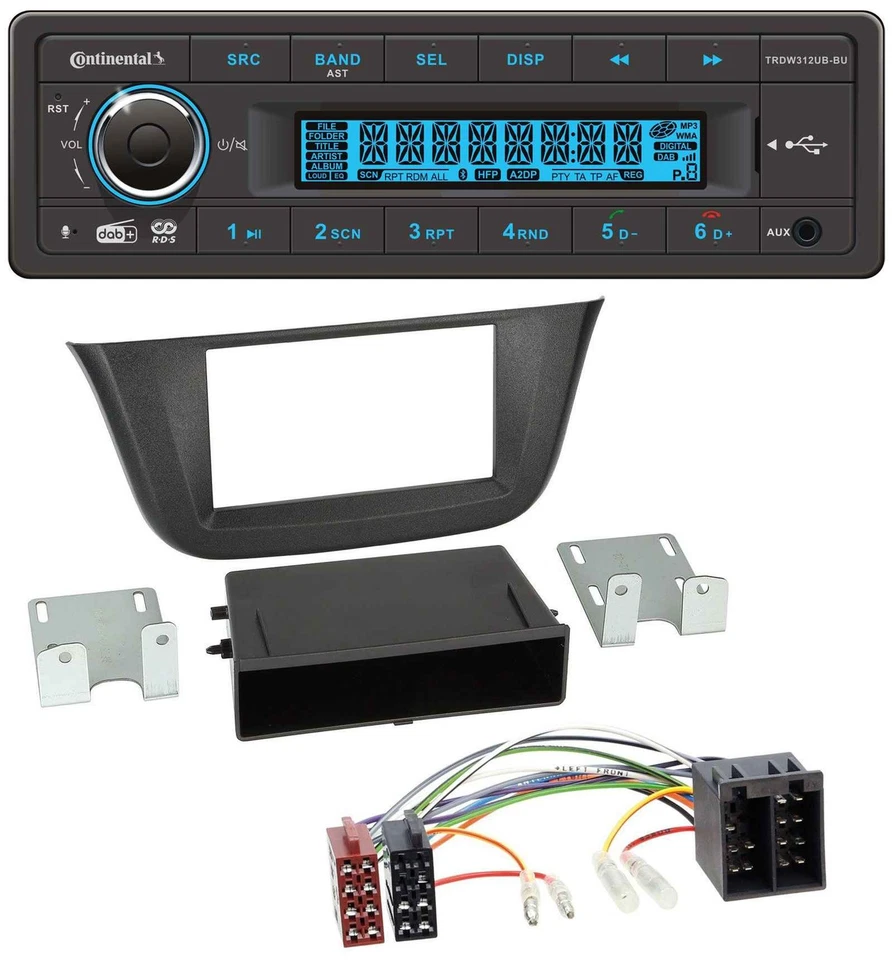 Continental MP3 DAB USB Bluetooth Autoradio für Iveco Daily (ab 2014) - Bild 1 von 4