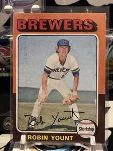 1975 Topps - Robin Yount #223 (RC) Rookie ST 13F - Picture 1 of 2