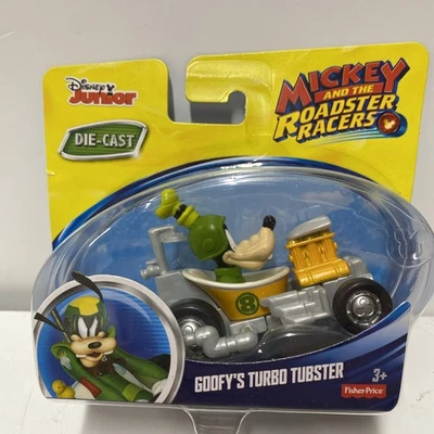 Disney Junior Mickey The Roadster Racers Die-Cast Goofys Turbo Tubster 2016 NIP - Image 1 of 4