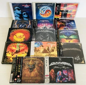 Gamma Ray CDs Heading For Tomorrow Sigh No More Insanity and Genus set of 14 - Imagen 1 de 24