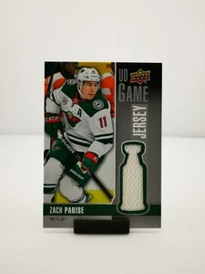 2019-20 Upper Deck UD Game Jerseys Zach Parise Minnesota Wild #GJ-ZP - Picture 1 of 2